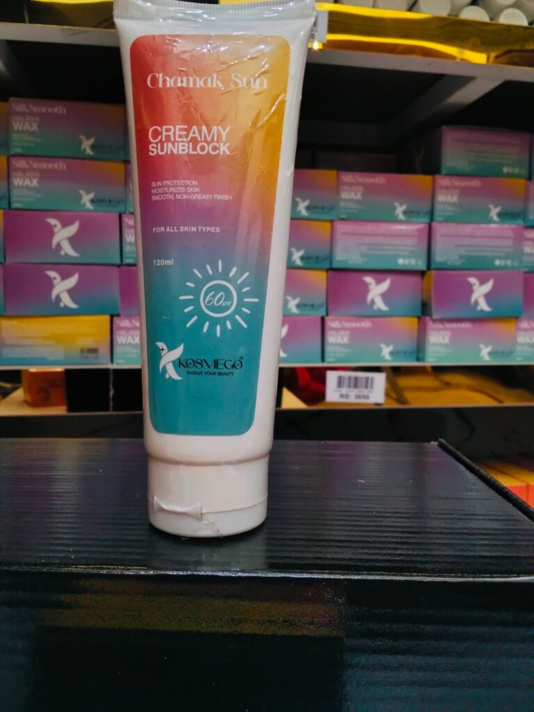 Chamak Sun Creamy Sunblock (KOSMEGO)